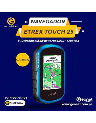 GPS Navegador Garmin Etrex Touch 25