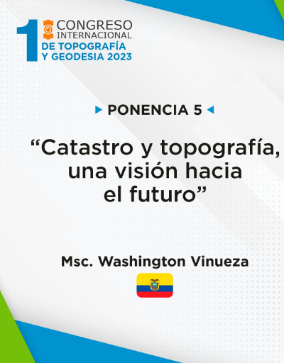 CONGRESO INTERNACIONAL DE TOPOGRAFÍA Y GEODESIA 2023