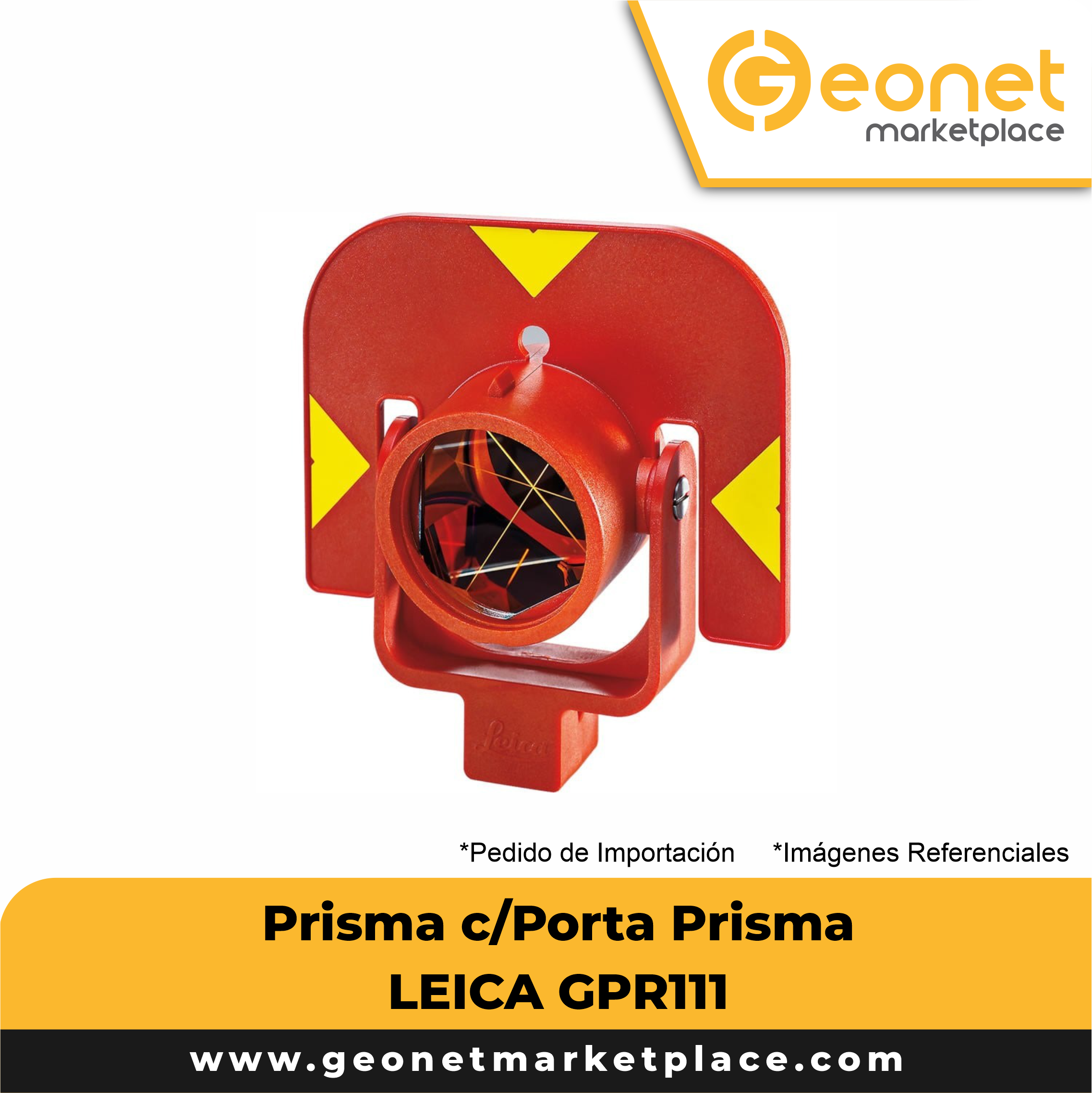 Prisma c/Porta prisma LEICA GPR111