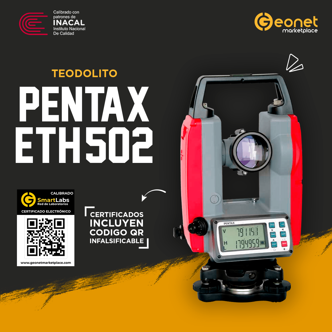 Teodolito Electrónico PENTAX ETH-502
