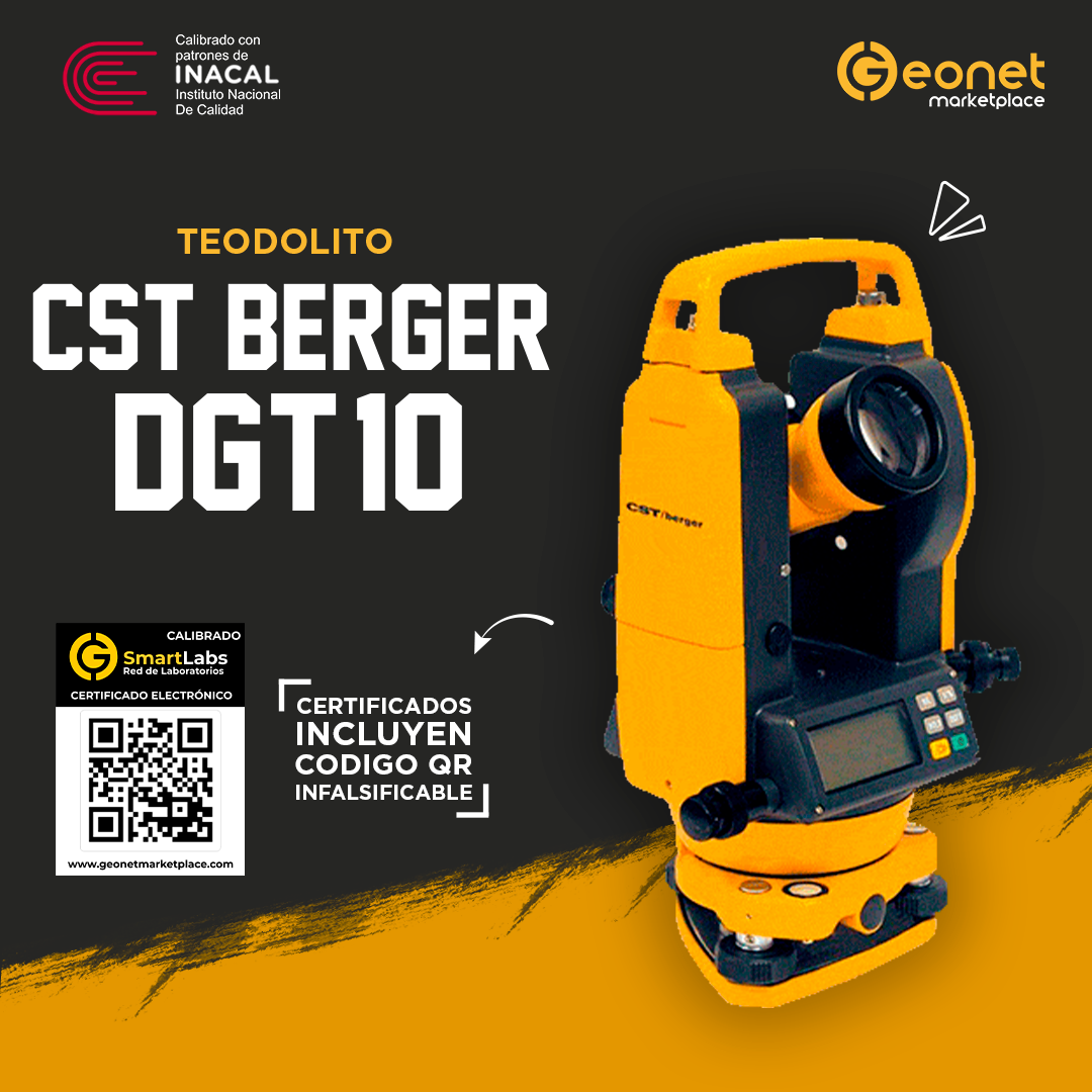 Teodolito Electrónico CST/BERGER DGT10