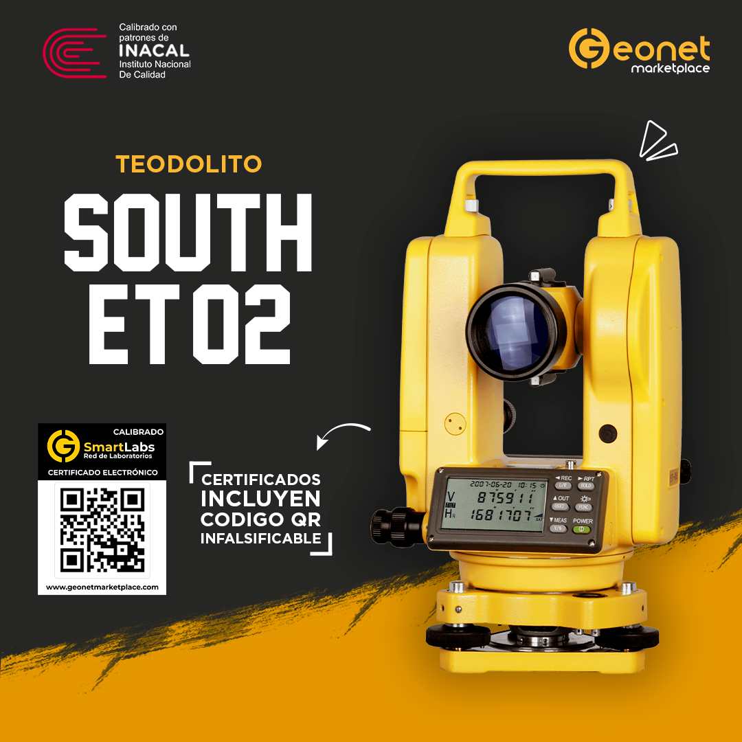 Teodolito Electrónico SOUTH ET-02