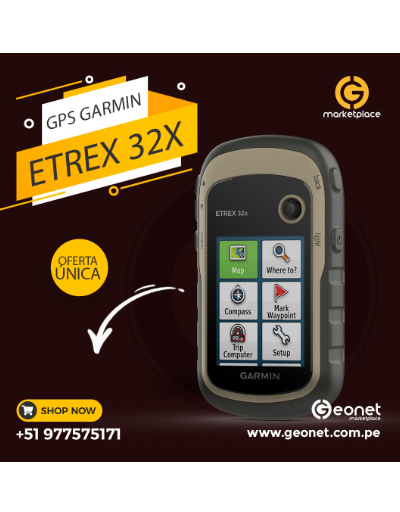 GPS Navegador Garmin Etrex 32X